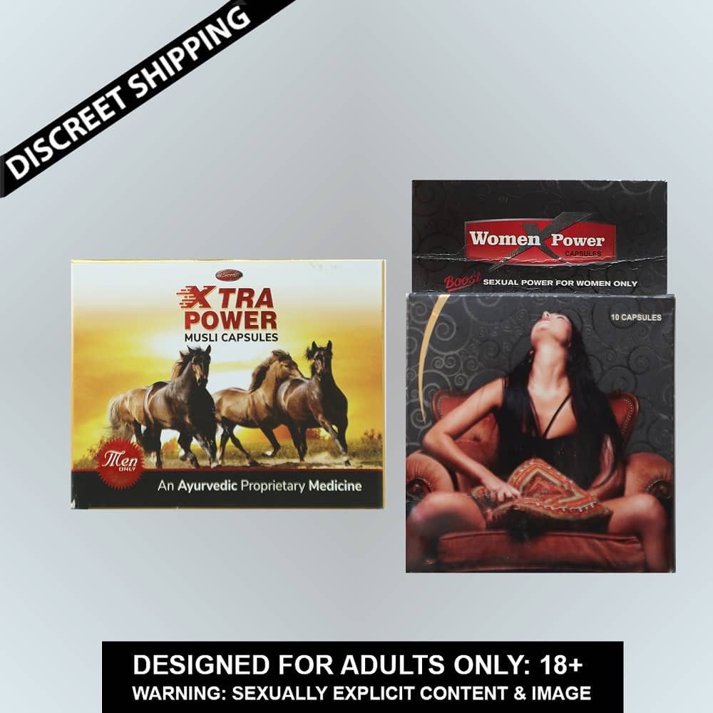 Combo of Dr. Chopra Women X Power & Xtra Power Musli  Ayurvedic for Men  Capsule  By KaamYog