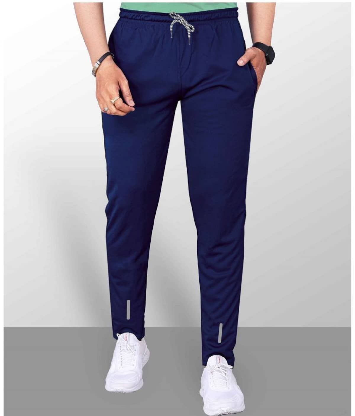 Gazal Fashions Polyester Mens Trackpants - Blue ( Pack of 1 ) - Track Pants | Buy online on ZillyBuy