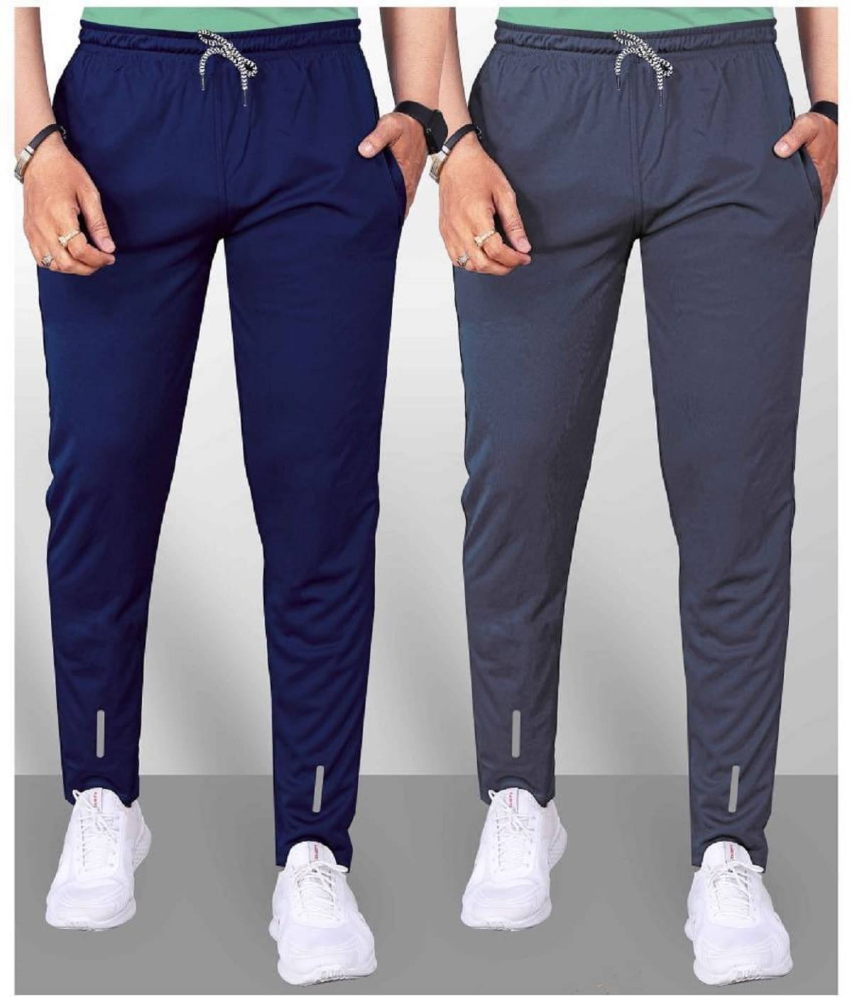     			Gazal Fashions - Multicolor Polyester Men's Trackpants ( Pack of 2 )