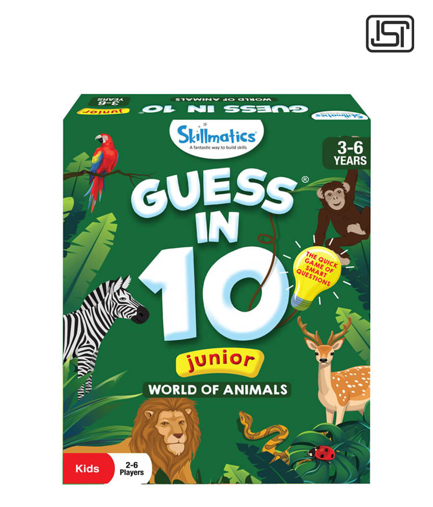     			Guess in 10 Junior - World of Animals | Card Game of Smart Questions