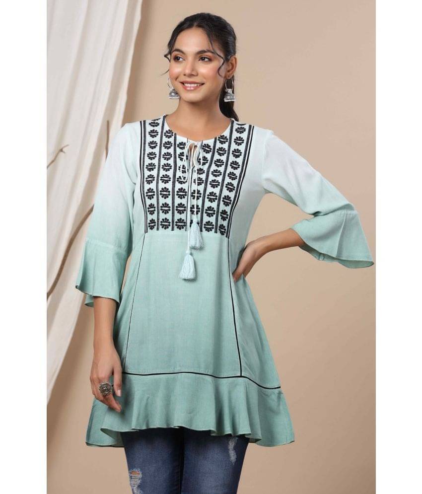Juniper Women's Rayon Tunic ( Green ) Juniper Women's Rayon Tunic ( Green )