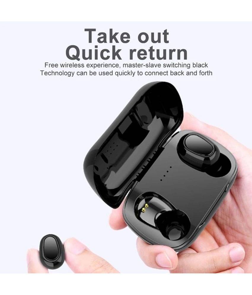     			Life Like L21 Bluetooth Bluetooth Earphone In Ear Auto pairing Black