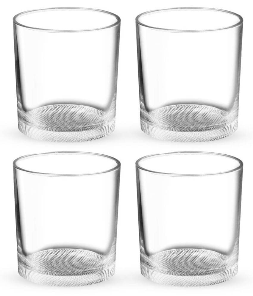 Treo By Milton Aether Glass, Set of 4, 413 ml, Transparent | Water Glass | Juice Glass | Party Glass | Easy to Clean Treo By Milton Aether Glass, Set of 4, 413 ml, Transparent | Water Glass | Juice Glass | Party Glass | Easy to Clean