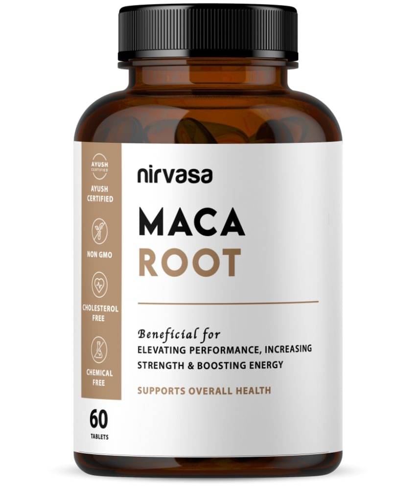     			Nirvasa Maca Root Tablet, for Performance, Vigour & Vitality, enriched with Maca Root Extract, Vegeterian Tablet, 1B (1 x 60 Tablets)