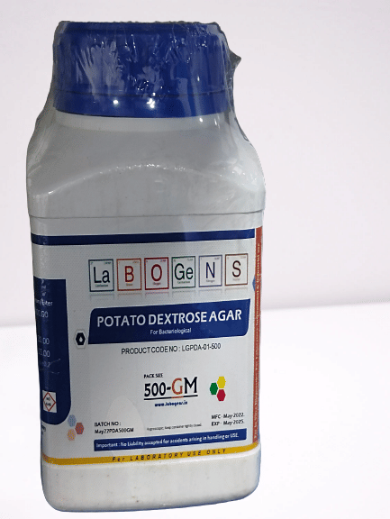     			POTATO DEXTROSE AGAR FOR (BACTERIOLOGICAL)500GM