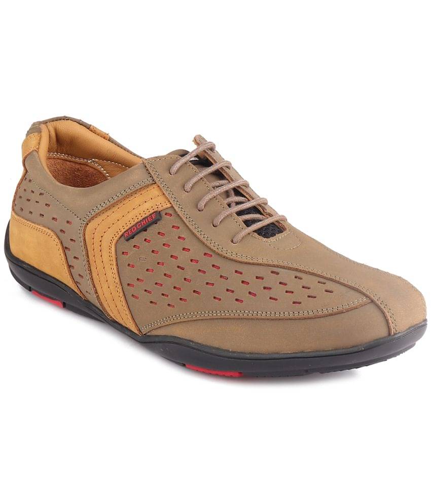     			Red Chief - Beige Men's Sneakers