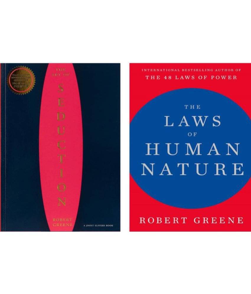 Robert Greene 2 Books Set: The Art of Seduction & Laws of Human Nature (English) Robert Greene 2 Books Set: The Art of Seduction & Laws of Human Nature (English)