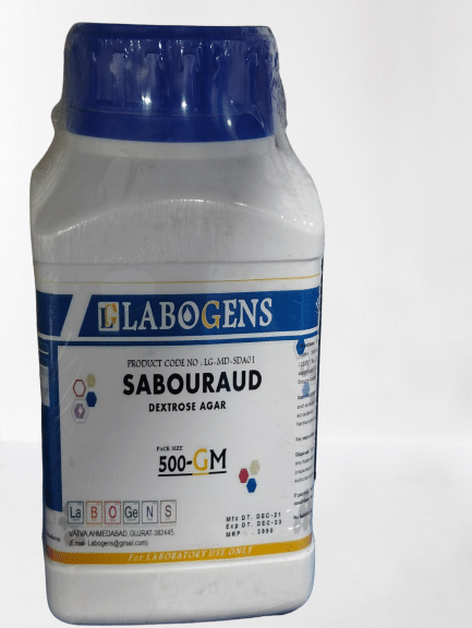     			SABOURAUD DEXTROSE AGAR 500GM