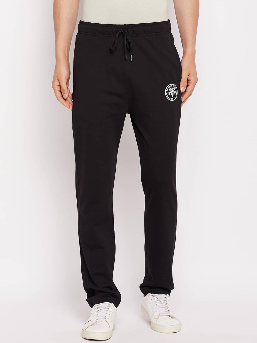     			98 Degree North - Black Cotton Men's Trackpants ( Pack of 1 )