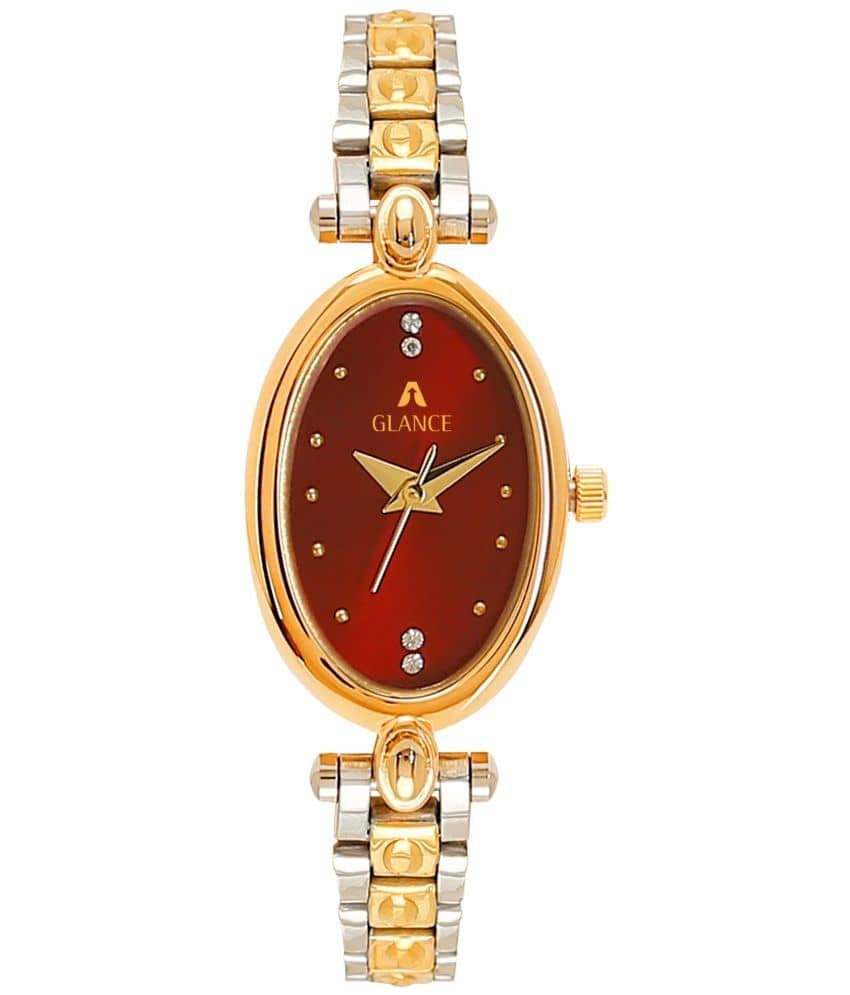 Aglance - Multicolor Metal Analog Womens Watch