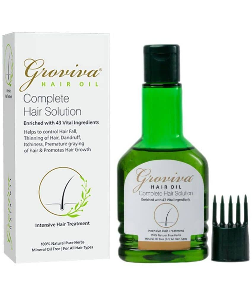 Groviva - Hair Growth Almond Oil 100 ml ( Pack of 1 )