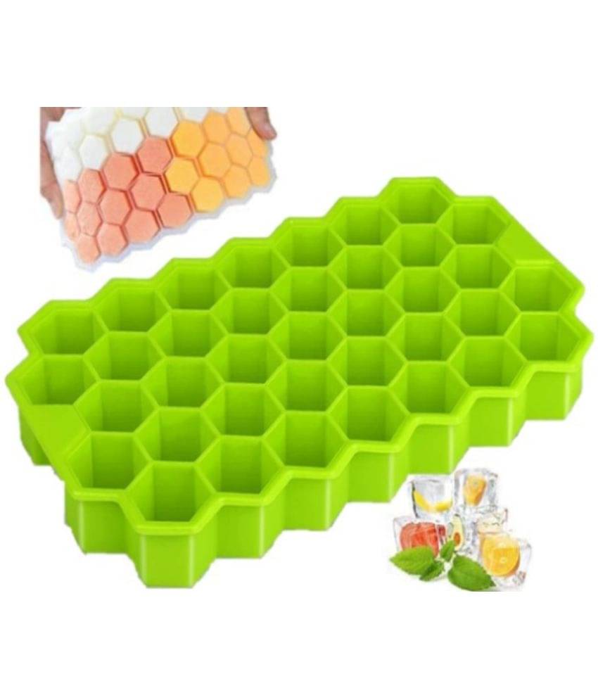     			KTU Hexagon Ice Cube Tray Multicolor, 1 Pc