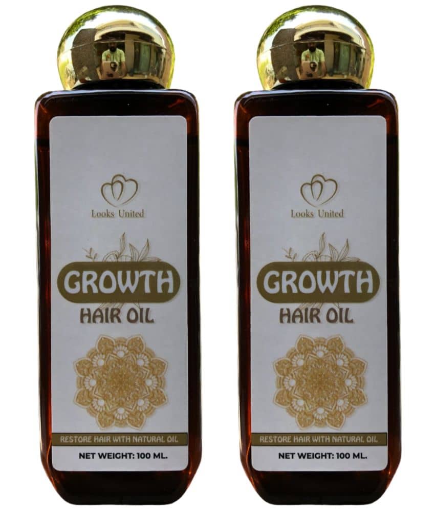 Looks United - Hair Growth Bhringraj Oil 200 ml ( Pack of 2 )