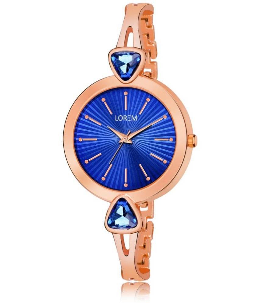     			Lorem - Rose Gold Metal Analog Womens Watch