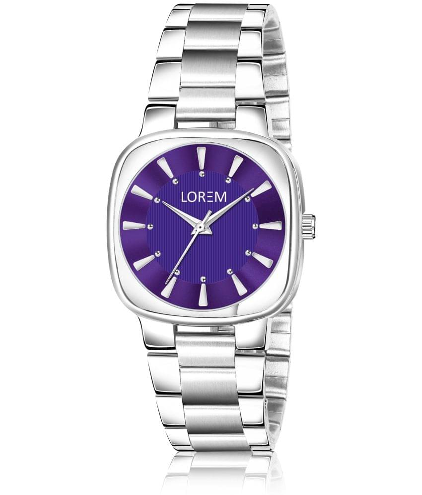     			Lorem - Silver Metal Analog Womens Watch