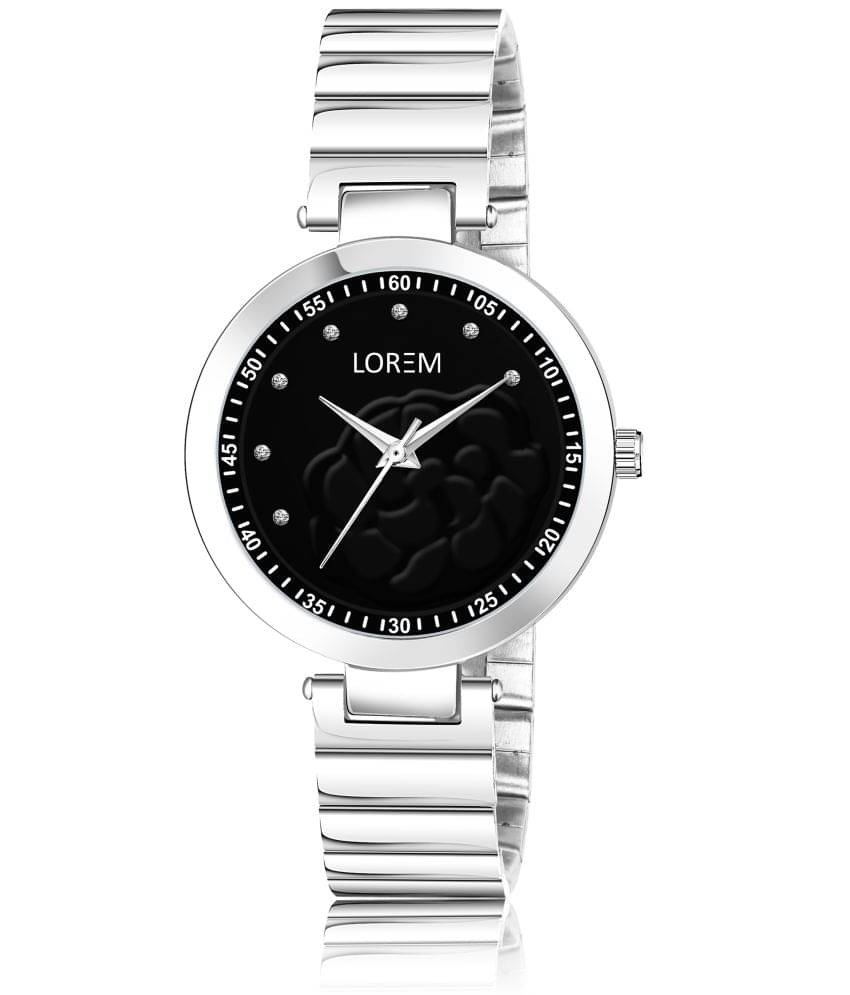     			Lorem - Silver Metal Analog Womens Watch