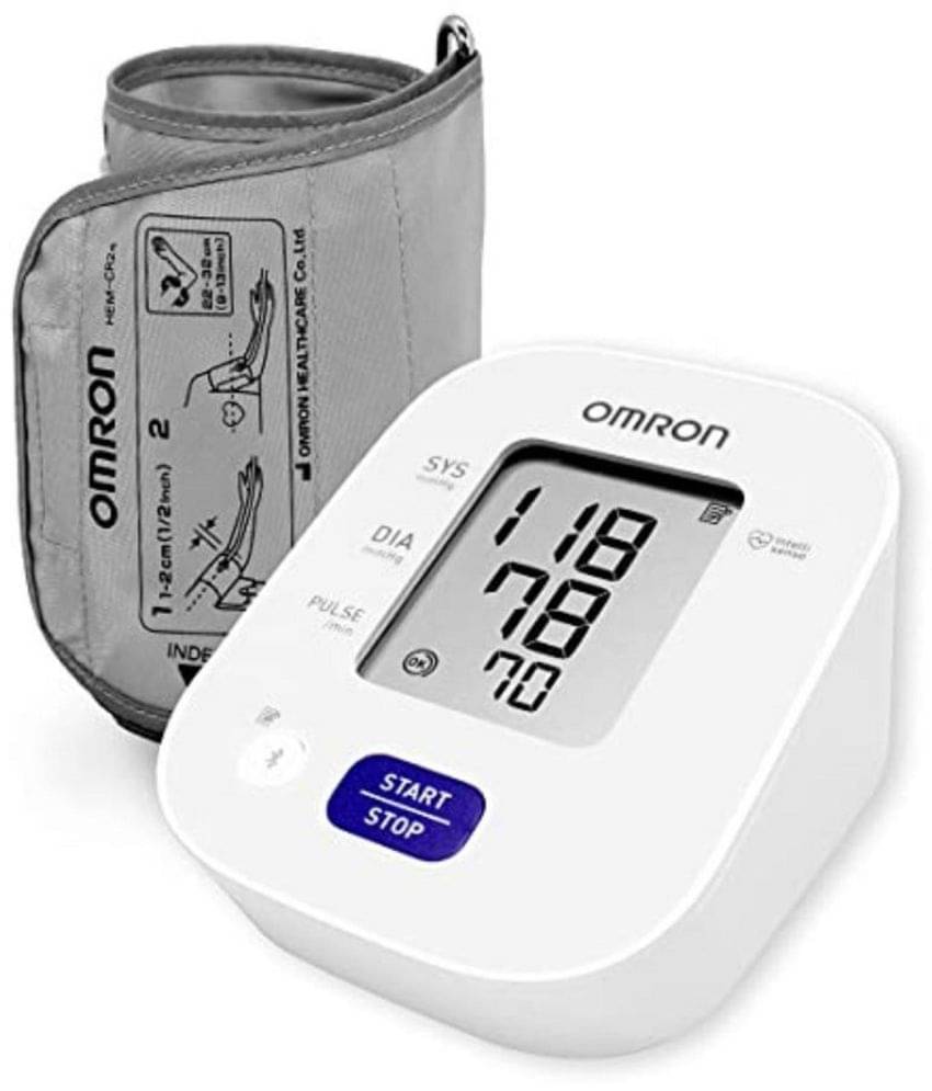     			Omron HEM 7142T1 Digital Bluetooth Blood Pressure Monitor with Cuff Wrapping Guide