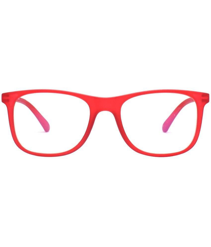 Peter Jones - Red Square Eyeglass Frame ( Pack of 1 ) Peter Jones - Red Square Eyeglass Frame ( Pack of 1 )