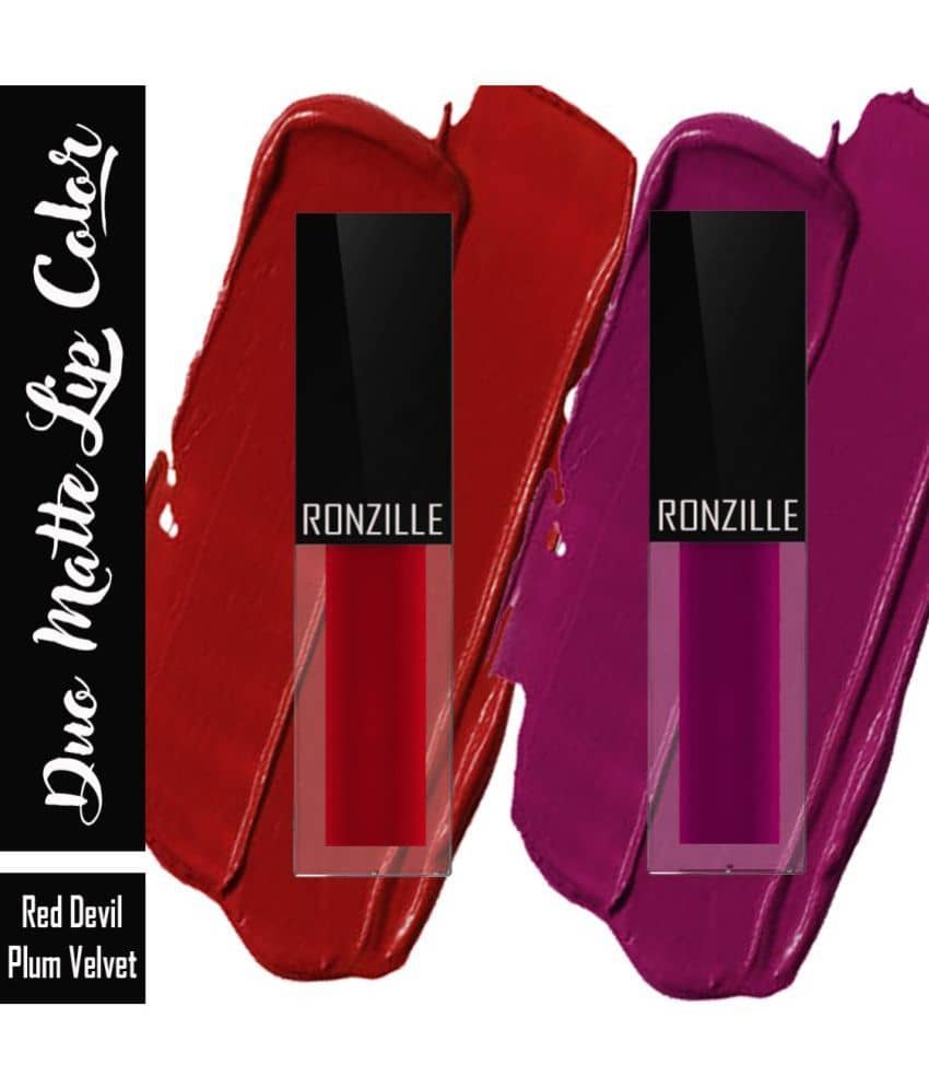 Ronzille - Magenta Matte Lipstick 6