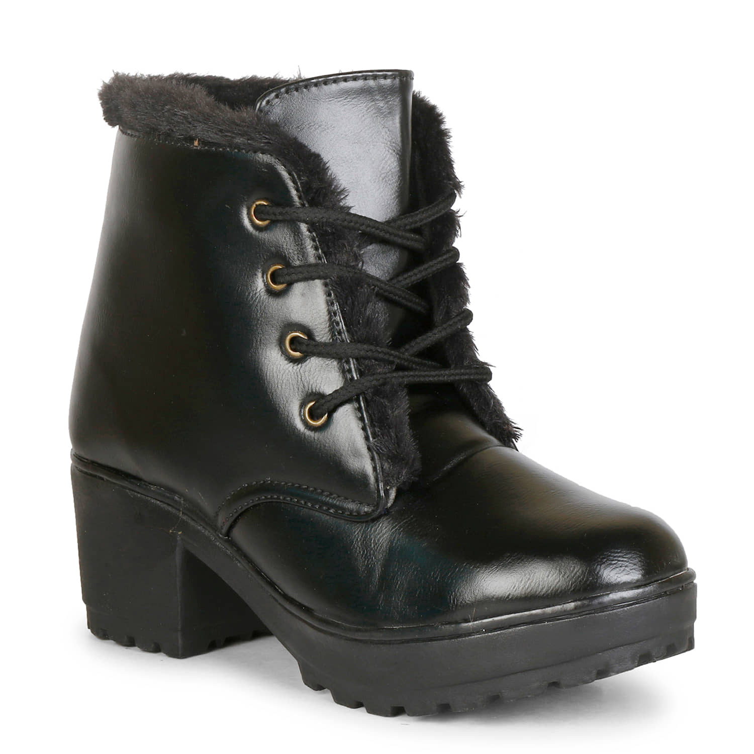 Saheb - Black Women's Ankle Length Boots