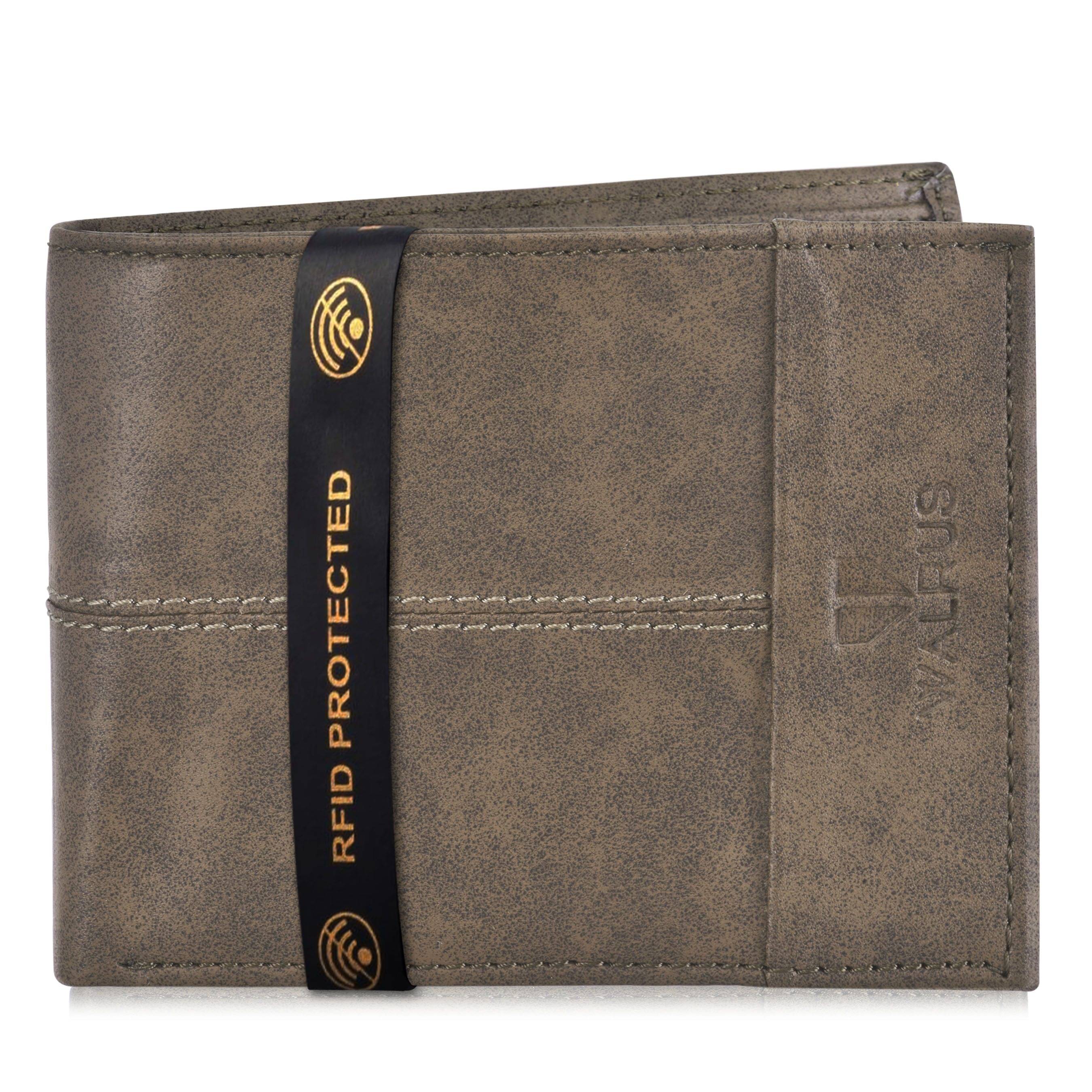     			Walrus - Brown Faux Leather Men's Regular Wallet ( Pack of 1 )