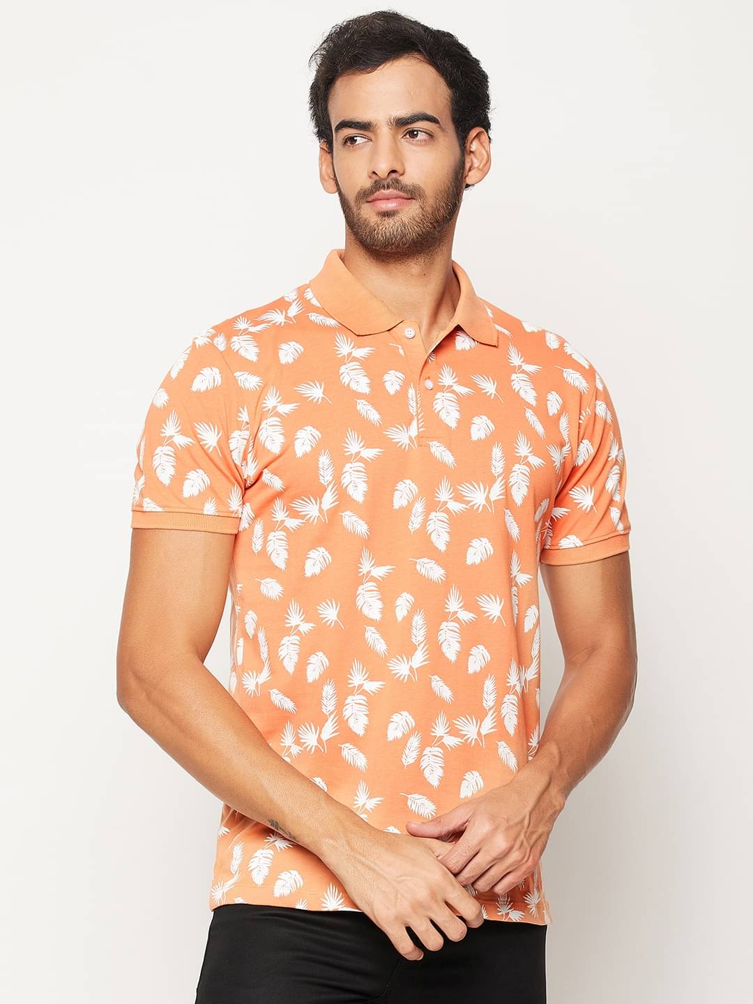 Wild West - Orange Cotton Regular Fit Men's Sports Polo T-Shirt ( Pack of 1 ) Wild West - Orange Cotton Regular Fit Men's Sports Polo T-Shirt ( Pack of 1 )