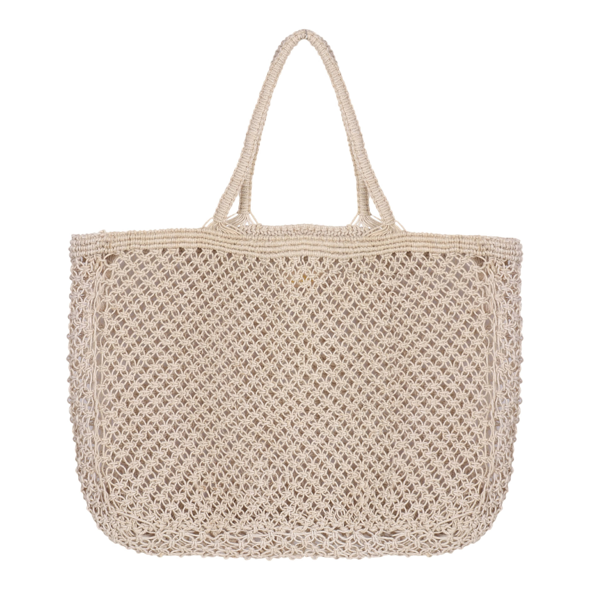     			sapis Shoulder Bag Jute Set of 1 ( Off White )