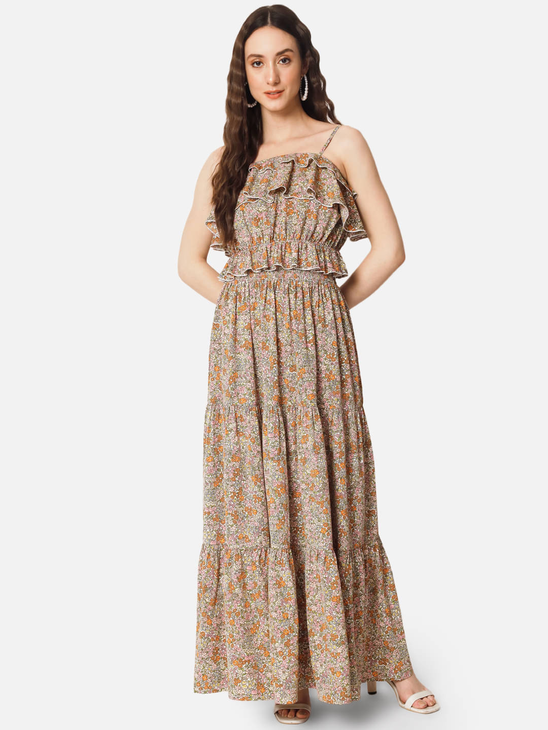     			ALL WAYS YOU Women's Crepe Crop Top ( Multicolor )