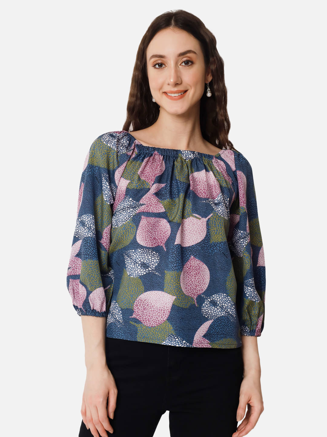 ALL WAYS YOU Women's Crepe Regular Top ( Multicolor ) ALL WAYS YOU Women's Crepe Regular Top ( Multicolor )
