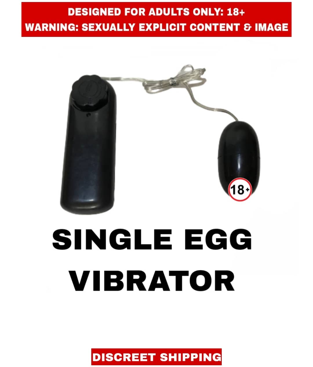 FEMALE ADULT SEX TOYS SINGLE EGG REMOTE CONTROL VIBRATOR For UNISEX