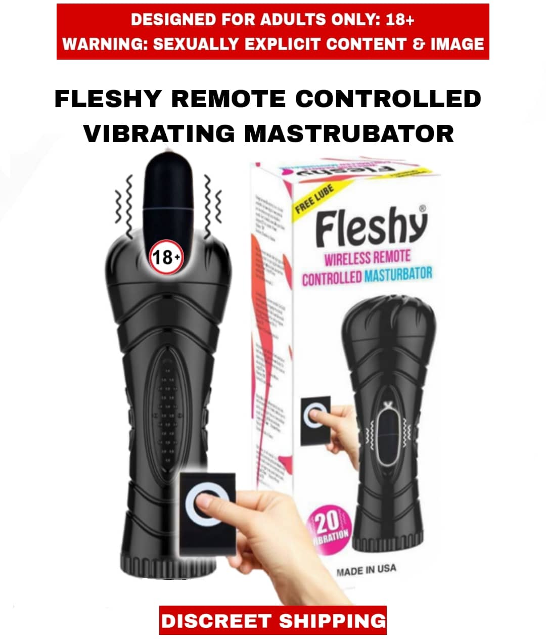 FLESHY MEN MASTURBATOR  WITH VIBRATION