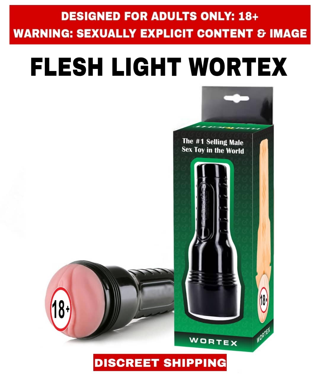 FleshTight Wortex Pussy Masturbator for men