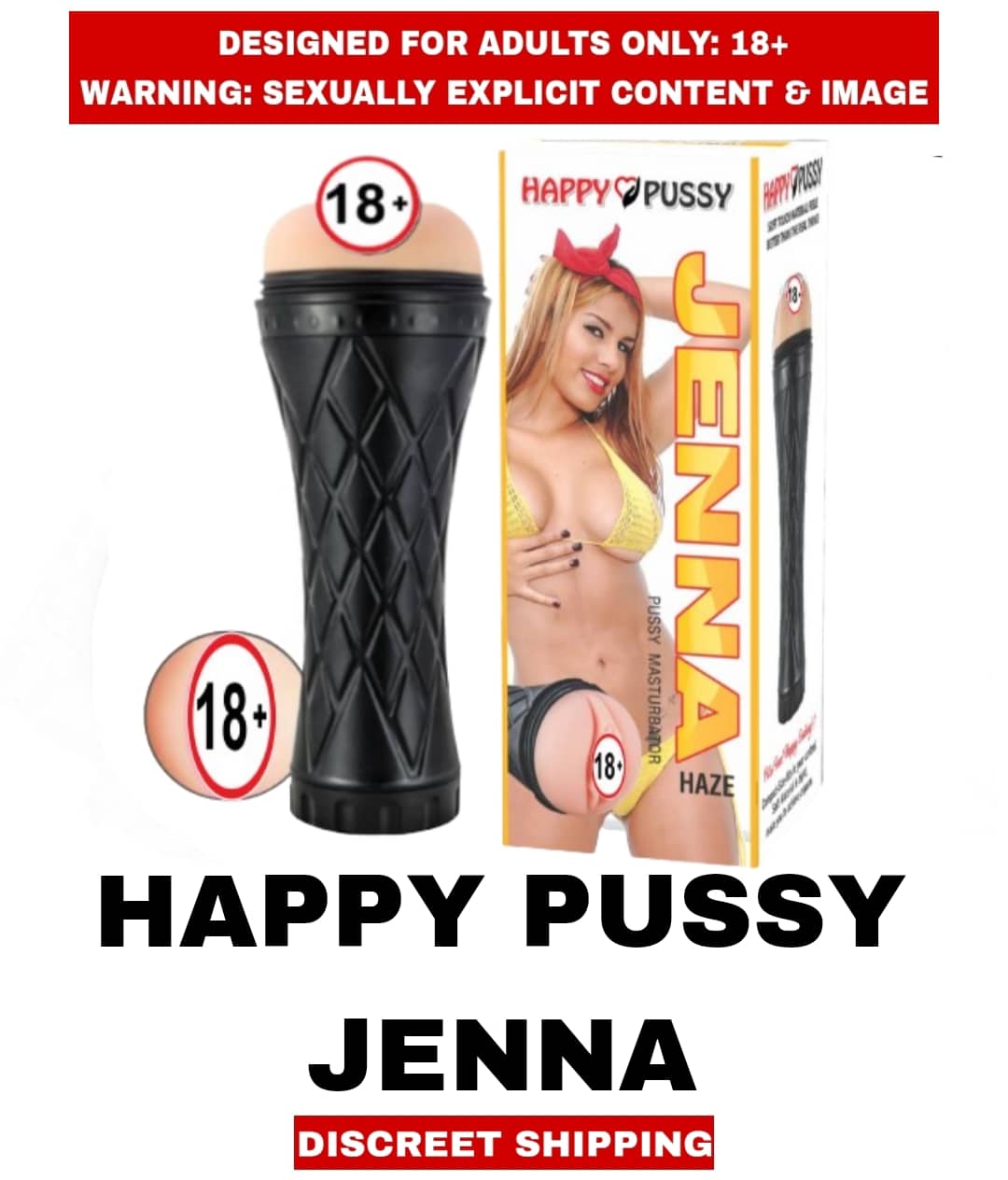 Happy Pussy Jenna Haze Fleshlight Masturbator
