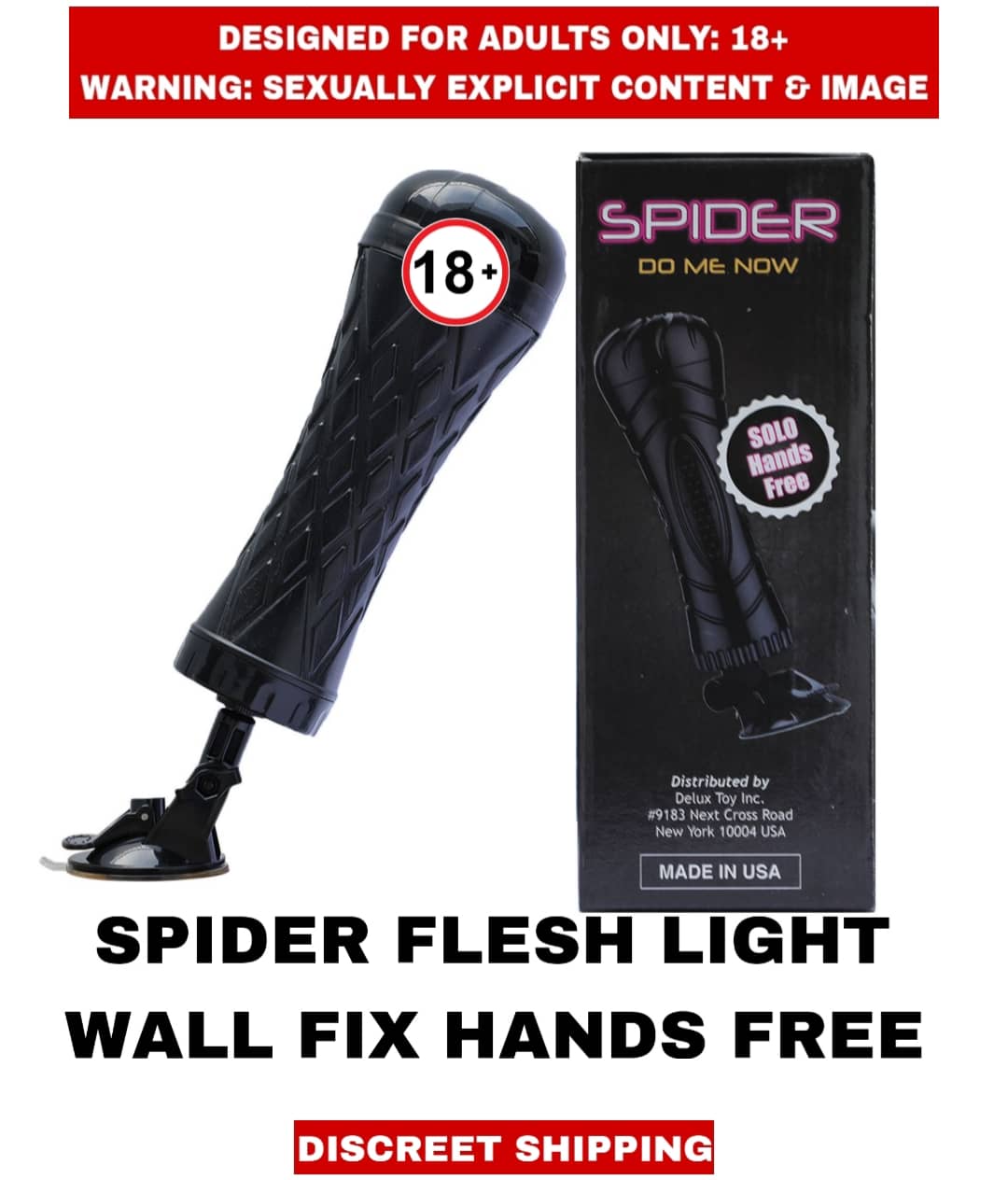 MALE ADULT SEX TOY REAL PUSSY MASTURBATOR WITH ADJUSTABLE STAND CUP FLESH LIGHT For MEN