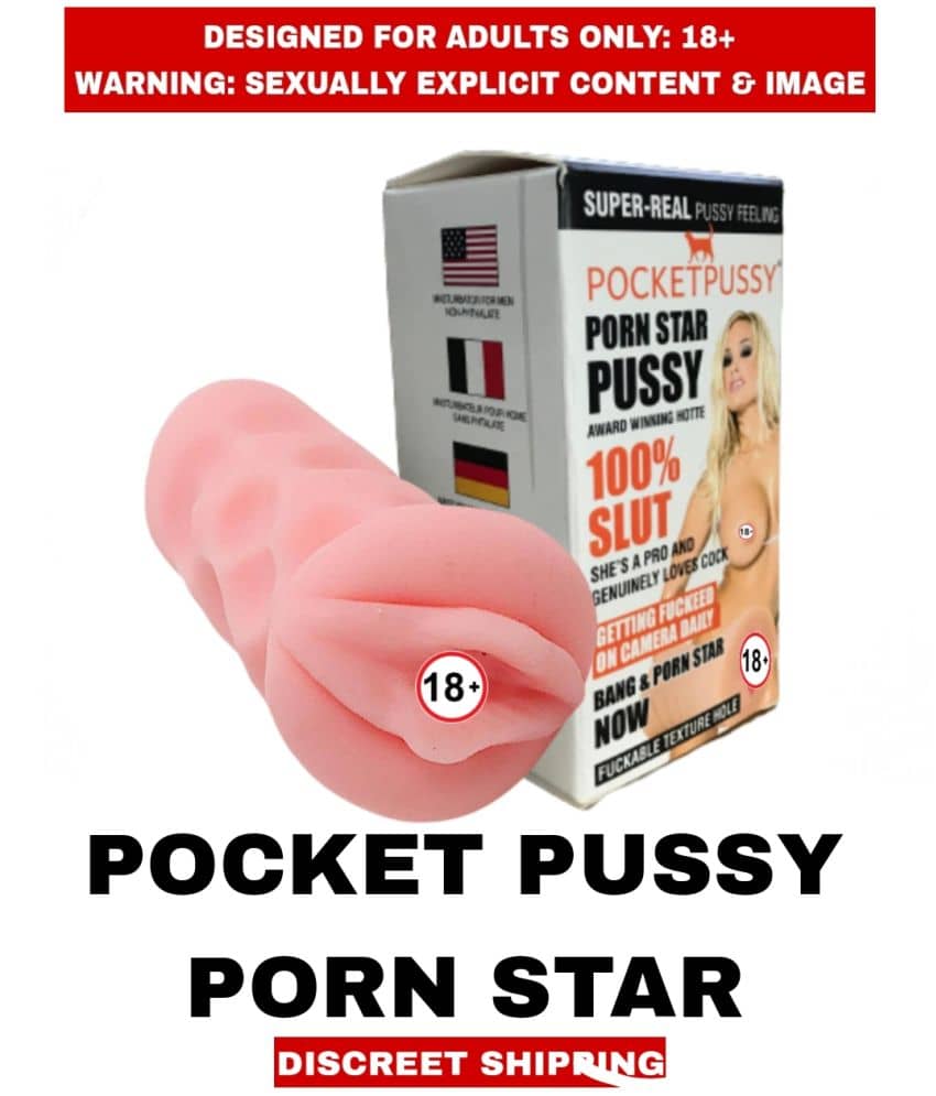 MALE ADULT SEX TOYS REAL POCKET PUSSY 100% SULT STAR MASTURBATOR For Men