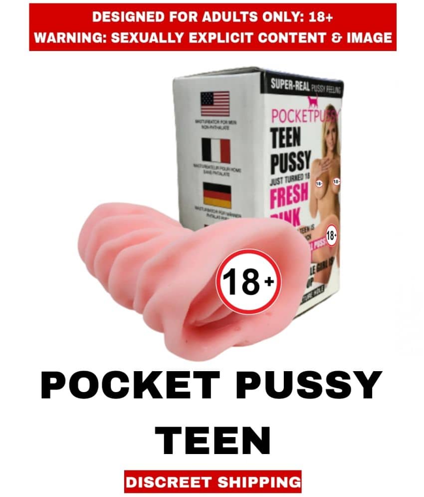 MALE ADULT SEX TOYS REAL POCKET PUSSY MASTURBATOR TEEN FRESH PINK For Men