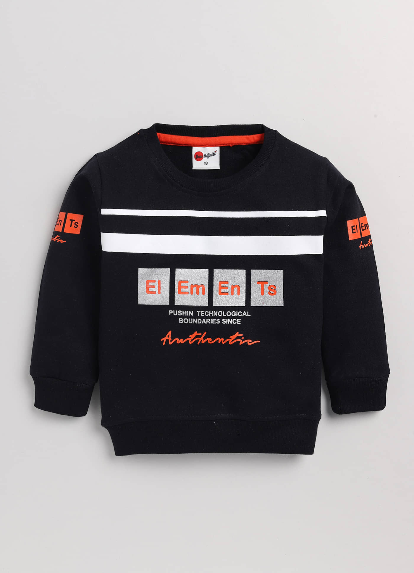 Mars Infiniti Multicolor Sweatshirt for kids