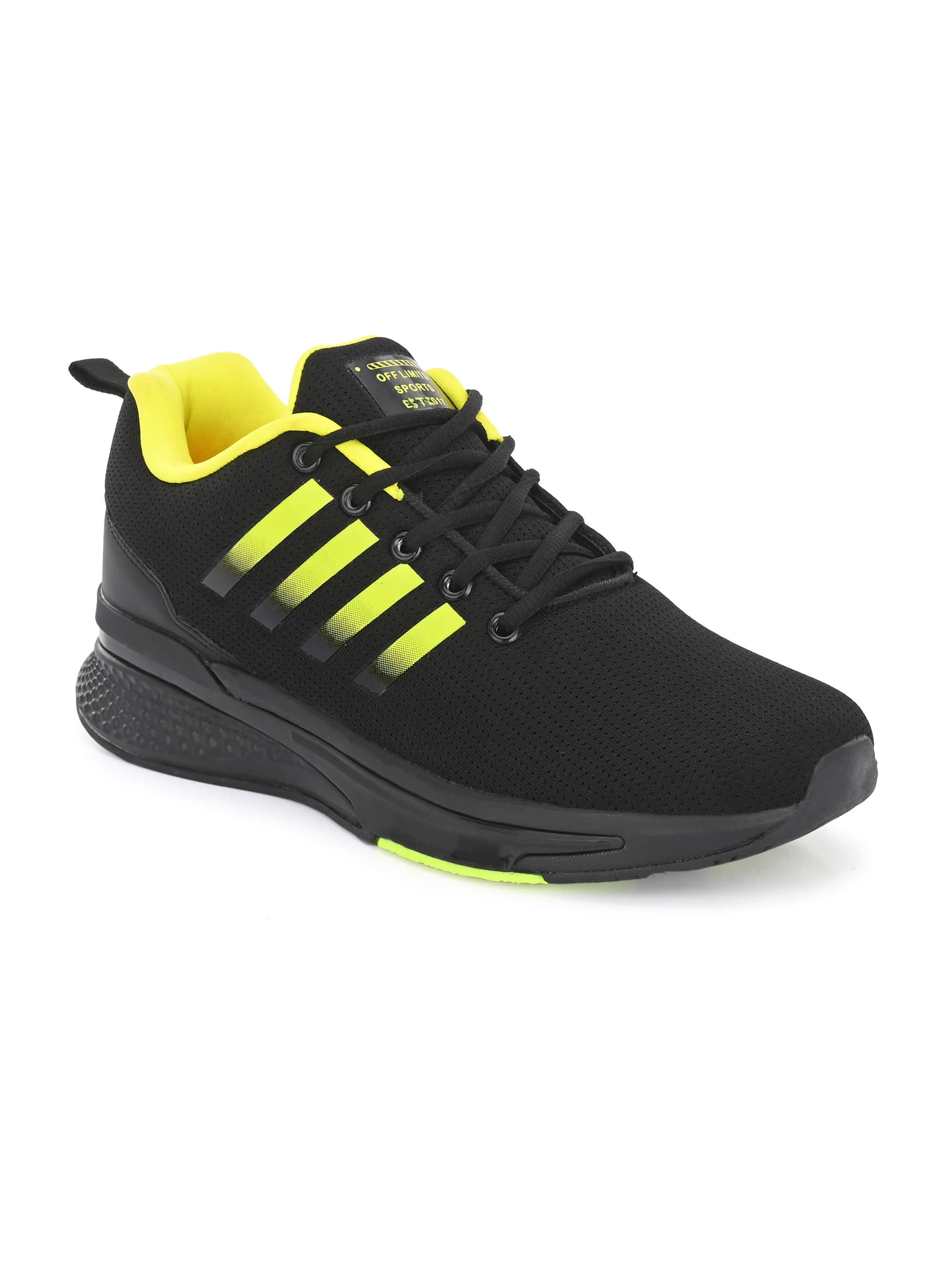 OFF LIMITS - COULTER Black Men's Sports Running Shoes - Sports Shoes | Buy online on ZillyBuy