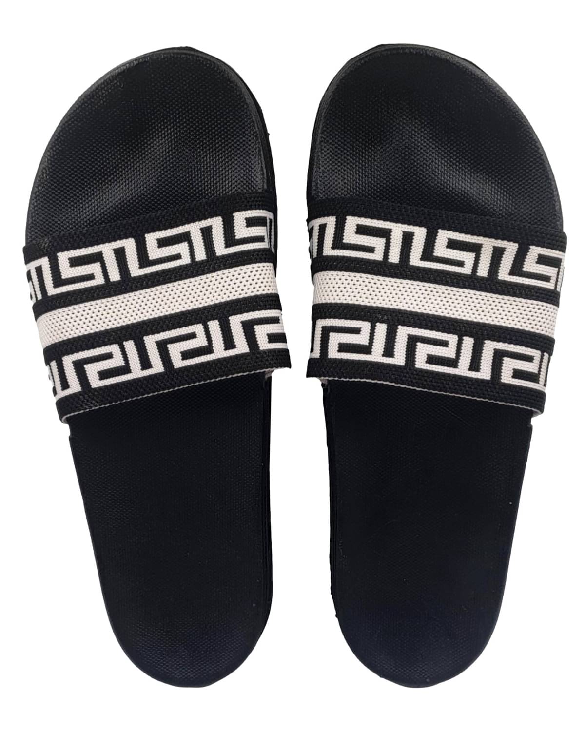     			Pampy Angel - Black Men's Slide Flip flop