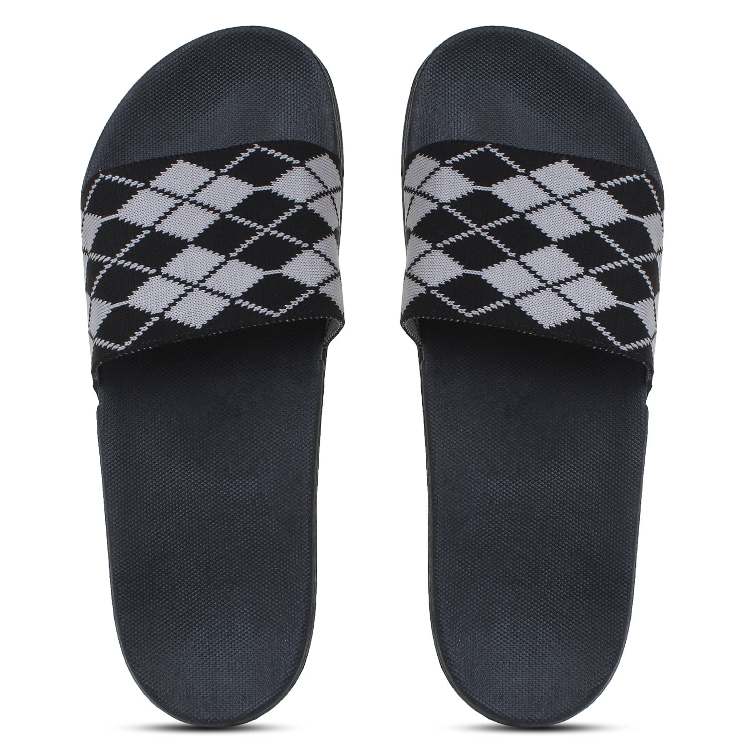     			Pampy Angel - Black Men's Slide Flip flop