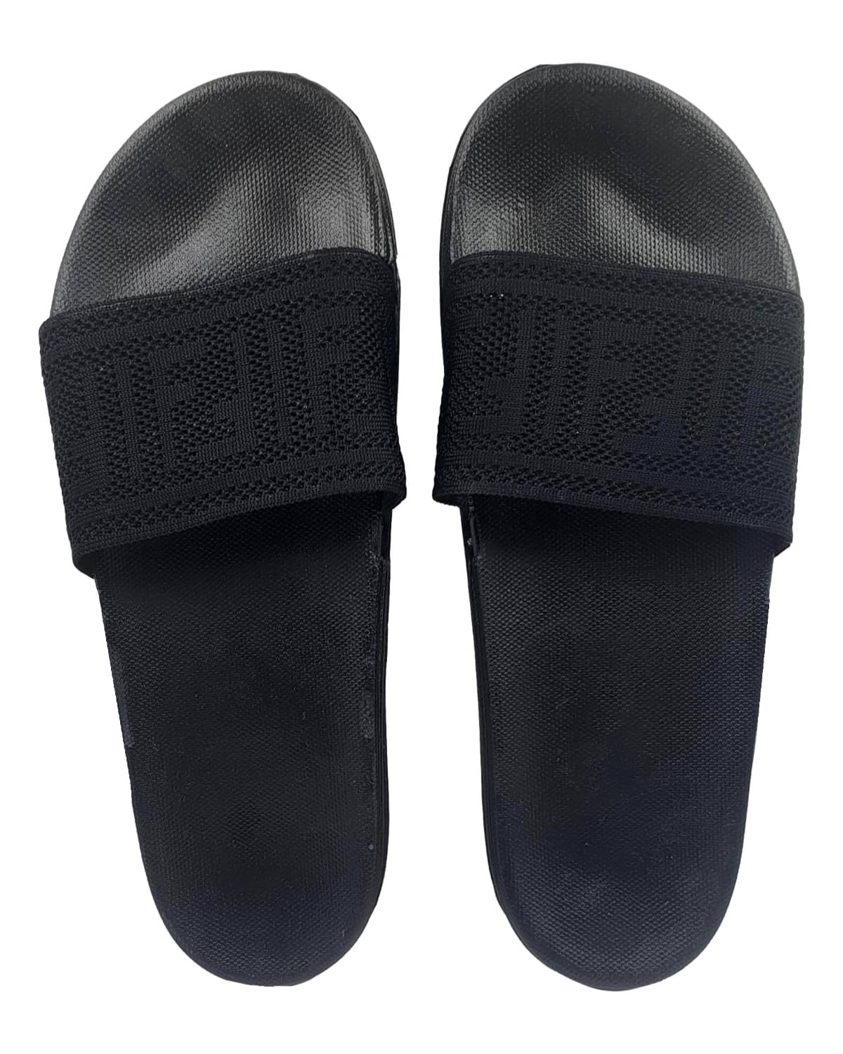     			Pampy Angel - Black Men's Slide Flip flop