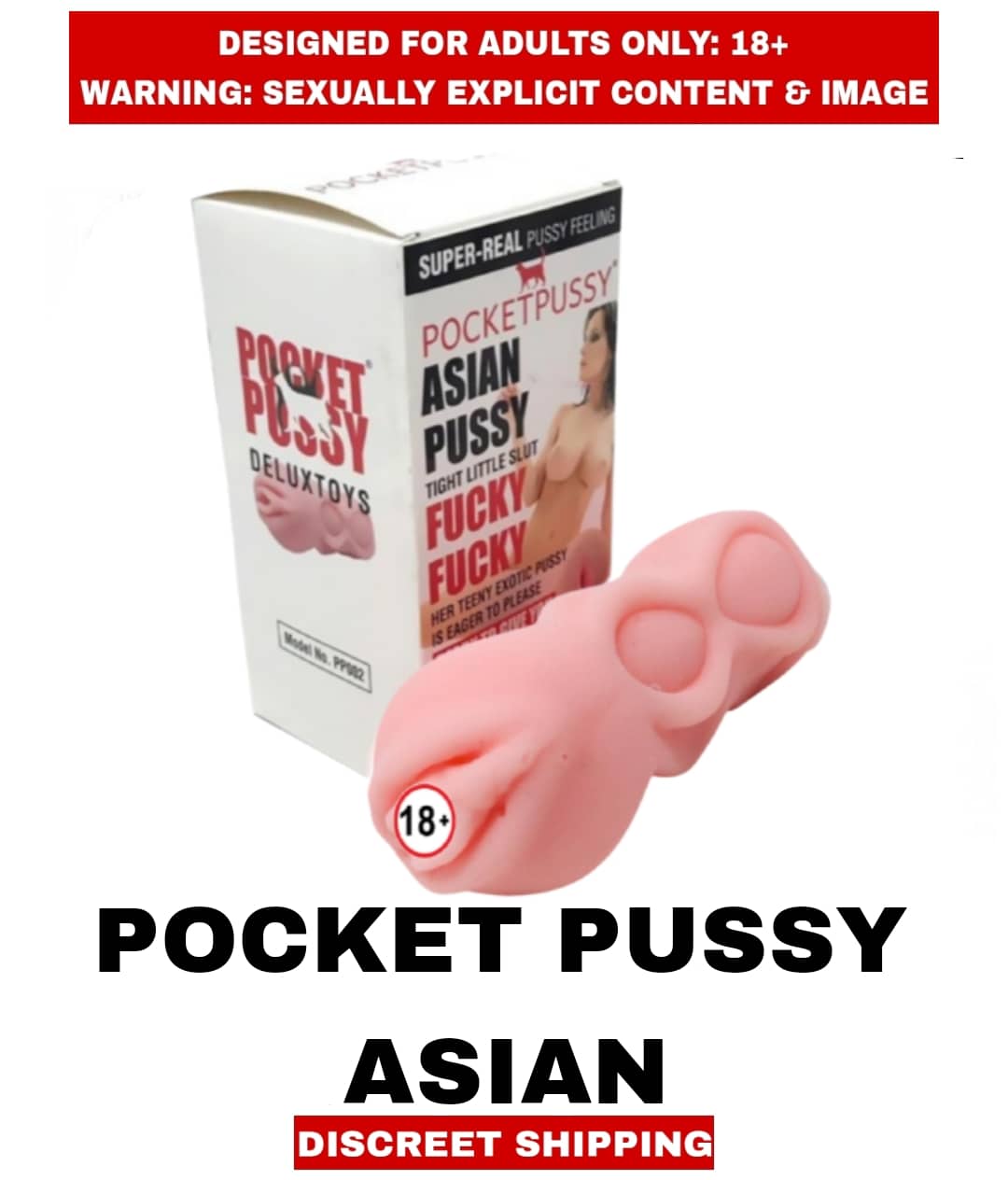 Pocket Pussy Asian Realistic Masturbator