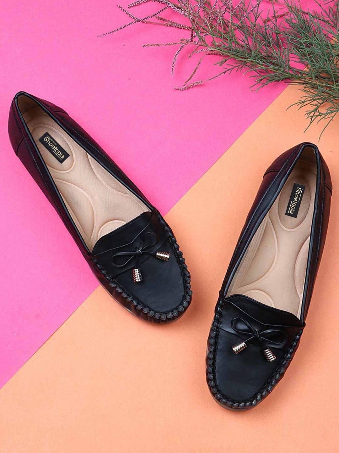 Shoetopia - Black Women's Loafers - Casual Shoes | Buy online on ZillyBuy