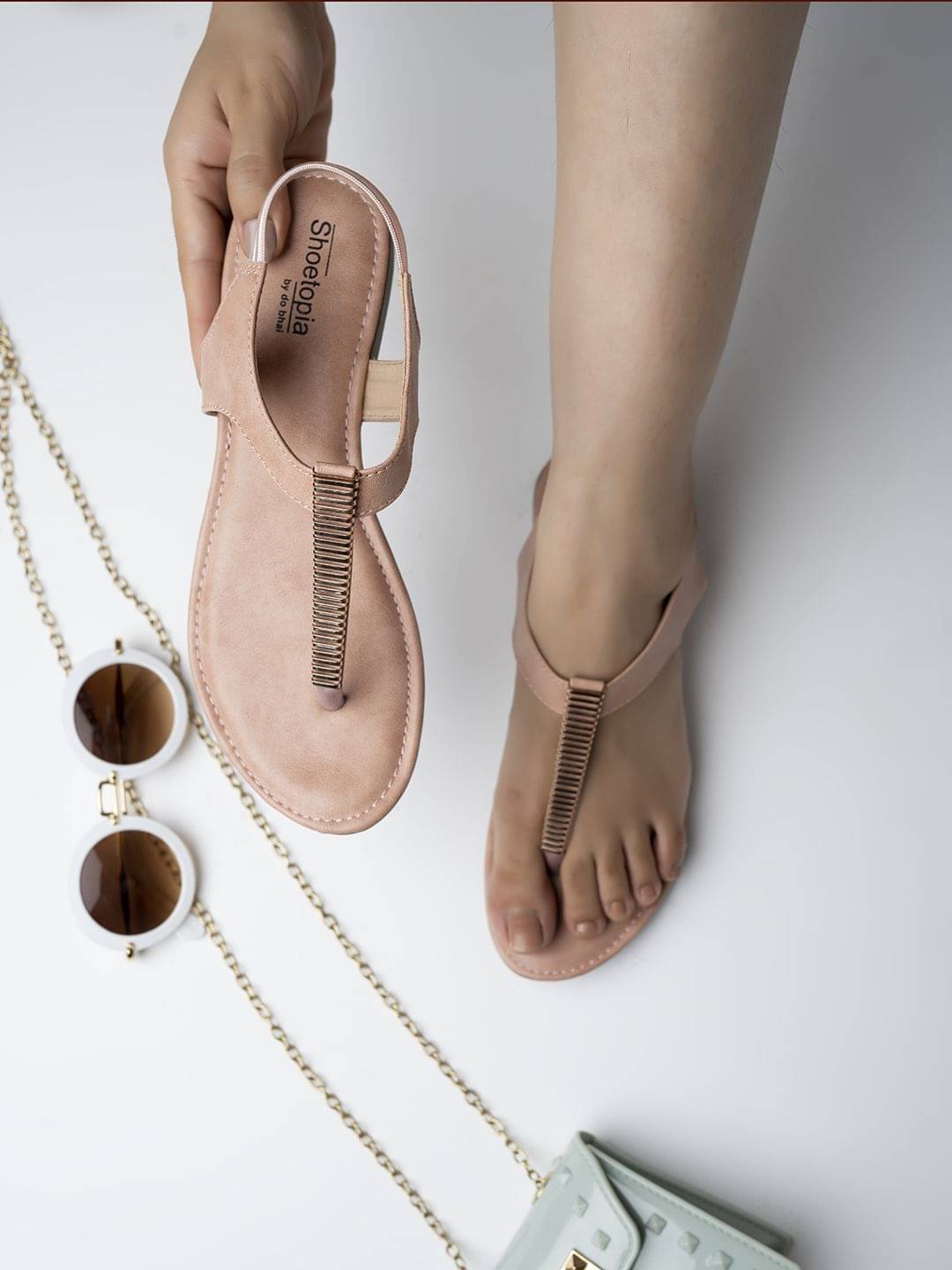     			Shoetopia - Pink Women's Flats