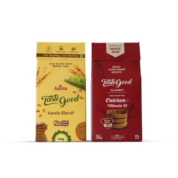     			Taste Good Combo Digestives & Low Calorie Biscuits 800 gm Pack of 8