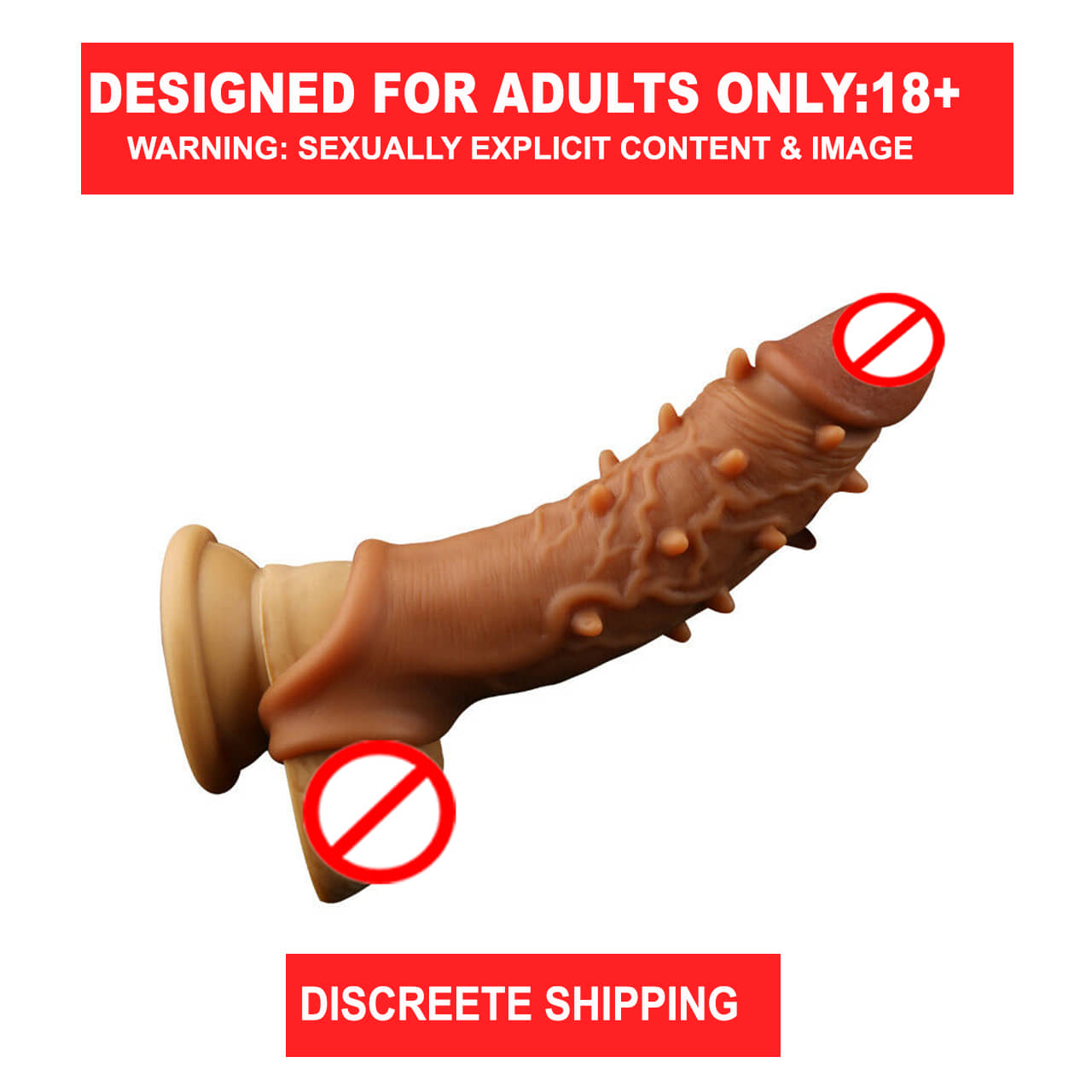 Adultvilla Spiky Ext. Dragon Pure Silicone Reusable Condom Jumbo Penis Extension Sleeve Condom