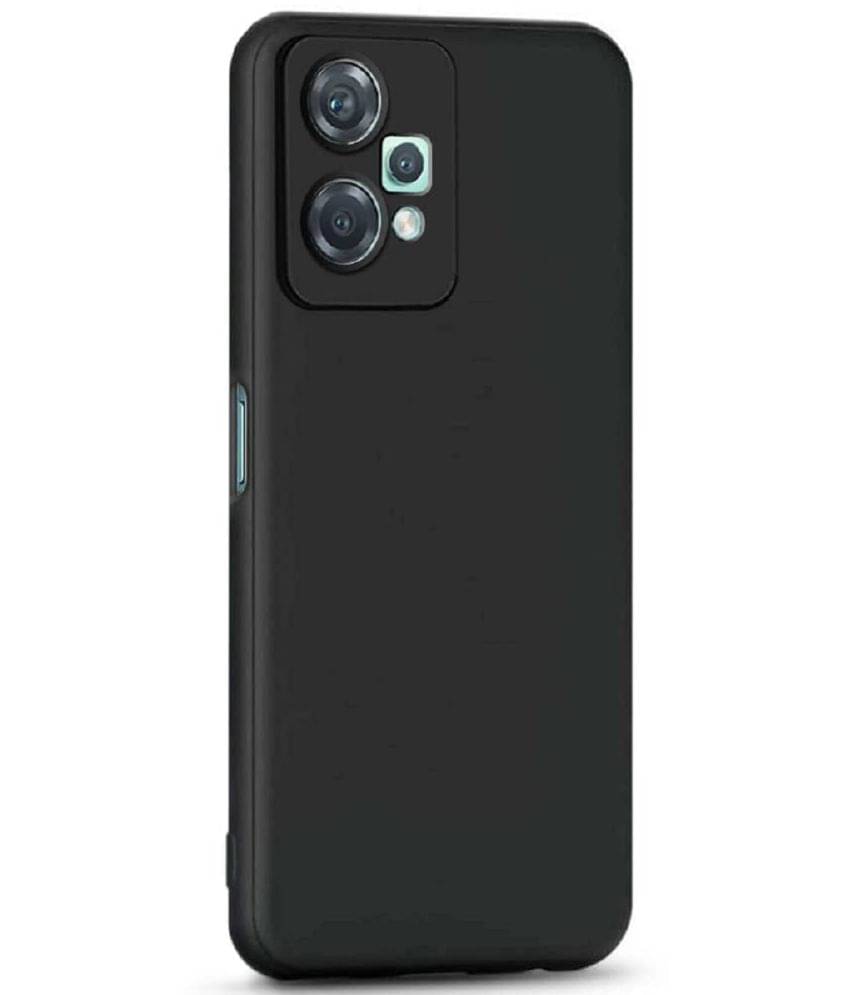 Case Vault Covers - Black Silicon Plain Cases Compatible For Oneplus Nord Ce 2 Lite 5G ( Pack of 1 ) Case Vault Covers - Black Silicon Plain Cases Compatible For Oneplus Nord Ce 2 Lite 5G ( Pack of 1 )
