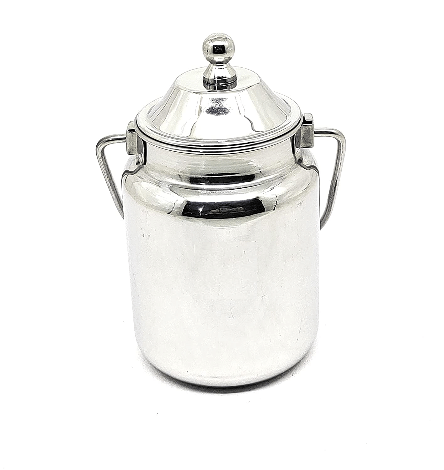     			Dynore - Ghee Bharni 400 ML Steel Silver Oil Container ( Set of 1 )