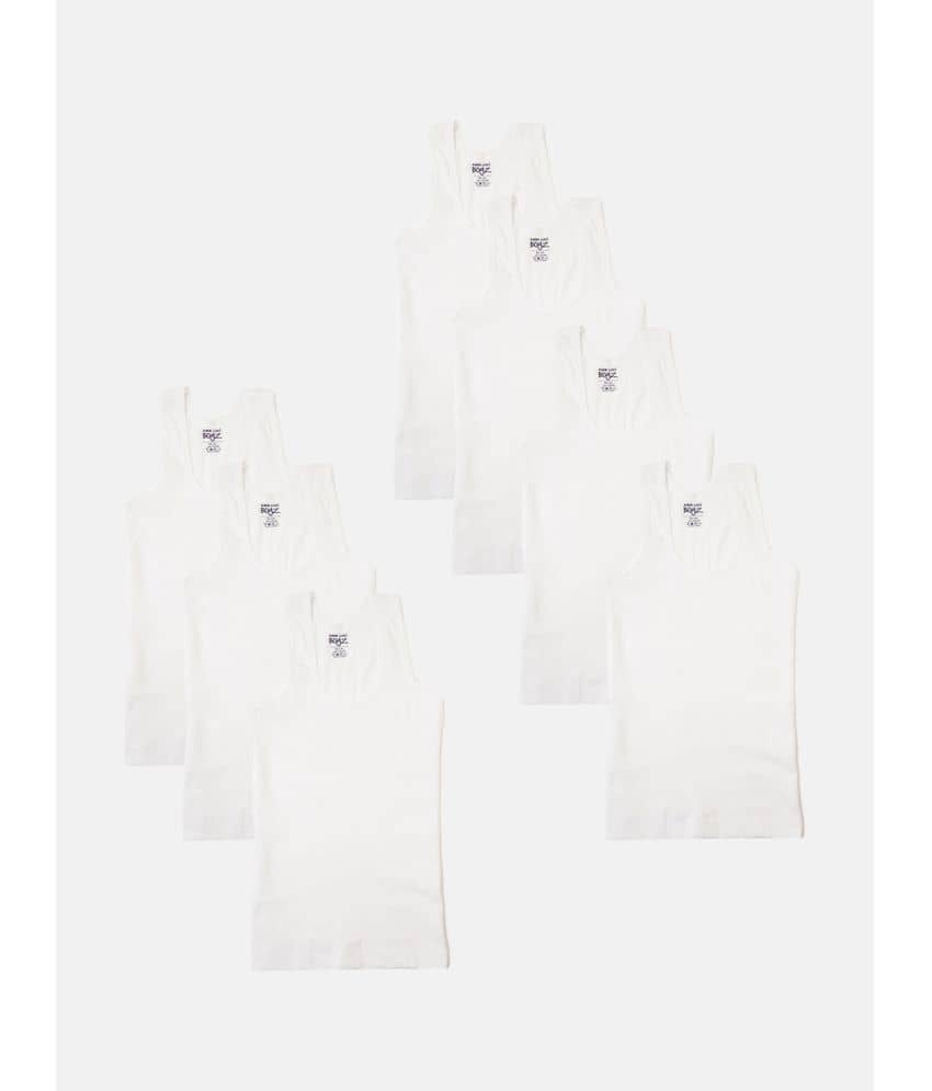 Lux Cozi Pack of 7 Boys Cotton ( White ) - Nightwear & Loungewear | Buy online on ZillyBuy