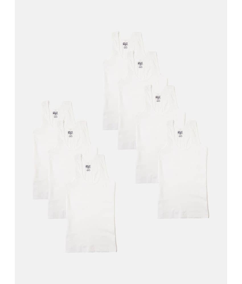 Lux Cozi Pack of 7 Boys Cotton ( White ) - Nightwear & Loungewear | Buy online on ZillyBuy